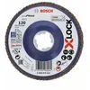 Image de Bosch Disque à lamelles pour métal 125 mm à moyeu plat - grain 120 - X-lock BOSCH