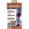 Image de Set de 12 peintures pour céramique - 12 x 20 ml - Pébéo