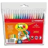 Image de Stabilo Pochette De 18 Feutres De Dessin Coloris Assortis Power