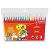 Image de Feutre Stabilo power - Pochette souple de 24 feutres de coloriage pointe moyenne bloquée