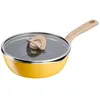 Image de Poêle Tefal One Pick Pot Pan 22 cm + Couvercle G1808604 Jaune metallisé
