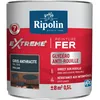 Image de Peinture fer extÃ©rieur RIPOLIN ExtrÃªme brillant gris anthracite 0,5L