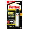 Image de Pattex Pâte à réparer epoxy 100% colle - Multi usages et compatible avec de nombreux matériaux - Contient 2 composants - 1 x 64 g