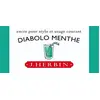 Image de Herbin - Encre Traditionnelle à stylo en Flacon "D" 30ml - Diabolo Menthe