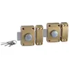Image de Bricard Verrou Aplha bouton 45mm (x2) même clé
