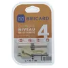 Image de Bricard serial xp 18004 cylindre 40+40 mm double entree nickele niveau de securite 4