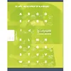Image de Cahier piqures 17x22 32p dbl l4 i/v u 90g