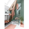 Image de Tapis de bain uni en coton argile 54 x 64