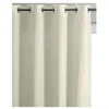 Image de Vivaraise - Rideau stonewashed Zeff  - Beige