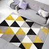 Image de TAO SCANDI Tapis de salon - 150 x 220 cm - Polypropylène - Jaune