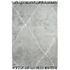 Image de The Deco Factory STEPPE LIGNES - Tapis tout doux lignes beige et gris clair 160 x 230 cm
