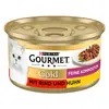 Image de Gourmet Gold Alliance Raffinée 12 x 85 g pour chat - boeuf, poulet