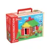 Image de Jeujura Jeu De Construction Mon Chalet En Bois - 70 Pieces