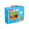 Image de Jeujura Jeu De Construction Mon Premier Chalet En Bois - 64 P