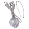 Image de Cordon avec Interrupteur Poussoir TIBELEC translucide 3m