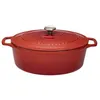 Image de Cocotte ovale en fonte émaillée 33cm rubis sublime Chasseur puc473358