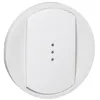Image de Legrand Enjoliveur large Céliane pour toutes commandes d'éclairage standard - Blanc - Legrand