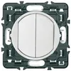 Image de Legrand Poussoir Legrand double Céliane 6A enjoliveur