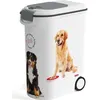 Image de Curver Récipient alimentaire a roulettes pour chiens 54 L