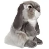 Image de Gipsy - 070359 - Peluche - Lapin BÃ©lier - Gris - 18 Cm