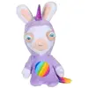 Image de Peluche Lapicorne Gipsy Lapins Crétins Mauve Sonore 18 cm