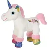 Image de Peluche Gipsy Licabella Sparkle Sonore 30 cm Blanc et Rose