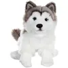 Image de Peluche Chien Husky- Gipsy Toys - Assis,25 Cm