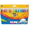 Image de Feutre de coloriage BIC Kids KID COULEUR 18+6 GRATUITS !