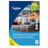 Image de agipa Etiquettes multi-usage, 22 x 16 mm, enlevable, blanc