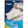 Image de Agipa - Etiquette Adresse Coin Rond 63,5x38,1 - Pochette De 20f