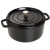 Image de Staub - 1102625 - Cocotte - Ronde - Noire Mat - 26 cm