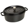 Image de Staub - 1103325 - Cocotte - Ovale - Noire Mat - 33 cm