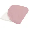 Image de Candide - Housse de matelas à langer vieux rose éponge 50x75cm