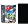 Image de Peinture satinÃ©e multi-supports TOP3 Oxi - Noir - 2,5 l