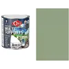 Image de Peinture multi supports bois fer alu galva zinc pvc mÃ©taux Vert olivier 0.5L OXI direct sans sous couche