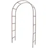 Image de Arche Tube Rond Classique Fer Vieilli 130x40x250cm