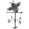 Image de Girouette Abeille - 45x74 Cm - Anthracite