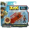 Image de Véhicule aéroglisseur avec figurine Zak Storm Bandai