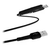 Image de T'nB - Câble USB - Micro-USB de type B (M) pour USB (M) - 2.4 A - 2 m - noir