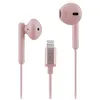 Image de T'nB CURV - Écouteurs avec micro - intra-auriculaire - filaire - Lightning - rose