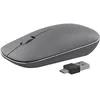 Image de T'nB iClick TRIPLE CONNECT - Souris - optique - 3 boutons - sans fil - Bluetooth - récepteur sans fil USB - gris foncé