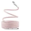 Image de T'nB - Câble USB - 24 pin USB-C (M) pour 24 pin USB-C (M) - 1.5 m - manchon magnétique - rose