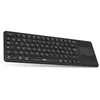 Image de T'nB SLIM TOUCH - Clavier - rechargeable - compact - avec pavé tactile - sans fil - Bluetooth - AZERTY - Français - noir