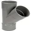 Image de TE PVC 45Â° FEMELLE/FEMELLE DIAMETRE 40MM - NICOLL - 5 PIECES