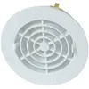 Image de Nicoll Grille de ventilation à encastrer aération intérieur à fermeture PVC Ø 100 blanc - NICOLL - 1FATM100