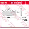 Image de Trw Lucas Brake Pad Mcb659
