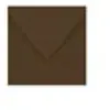 Image de Paquet de 20 enveloppes Pollen 165x165mm Marron Taupé 120g