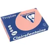 Image de 250 feuilles A4 - 120g - Couleurs pastels - Pêche - Trophée Clairefontaine