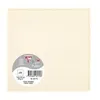 Image de Pack de 25 cartes Pollen 135 x 135 mm Ivoire