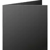 Image de Paquet de 25 cartes pliées Pollen 135x135mm Noir 210g